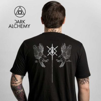Dark Alchemy, Occult Tshirt, Unisex, Norse Gungnir