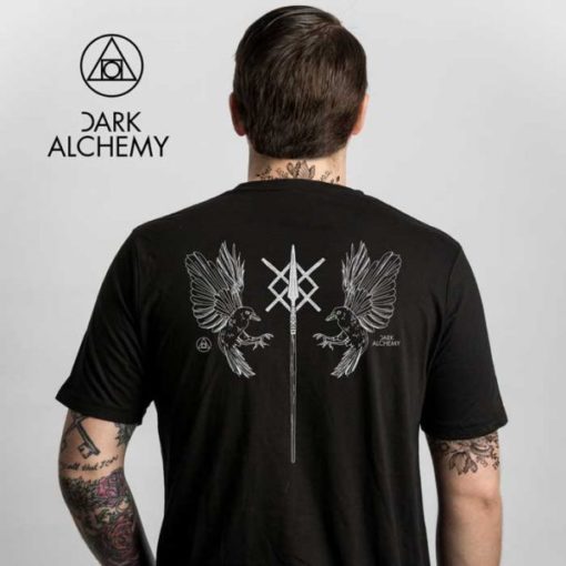 Dark Alchemy, Occult Tshirt, Unisex, Norse Gungnir